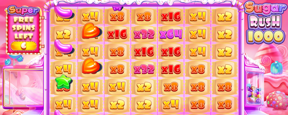 Explore Sugar Rush 1000 in Demo Mode