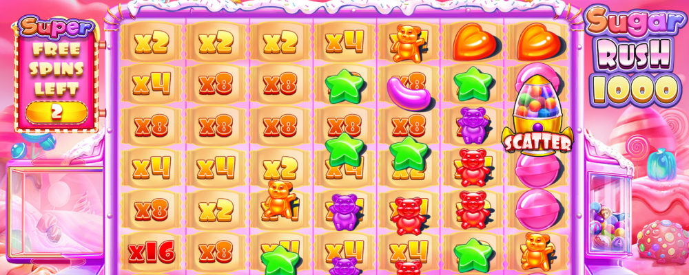 Sugar Rush 1000 Casino Game