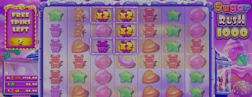 Win Big with Sugar Rush 1000 Slot