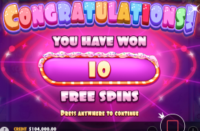 Sugar Rush 1000 Big Jackpot Fun